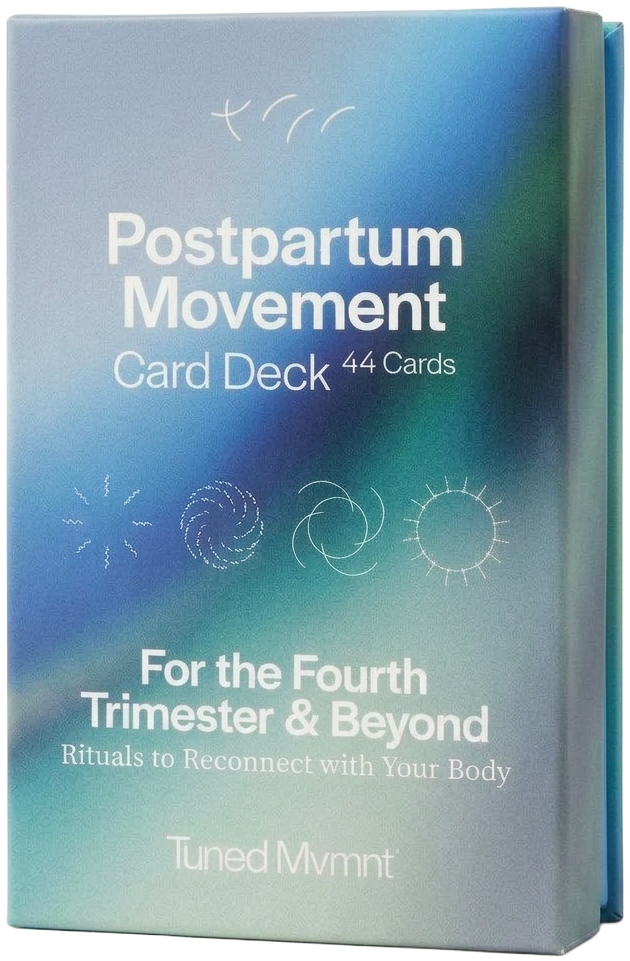 The Postpartum Ritual Deck box.